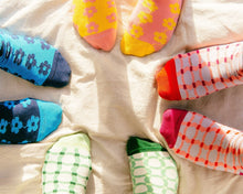 Load image into Gallery viewer, Soft Haus X The Endery Deadstock Socks - Flower - Sun & Blush
