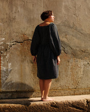 Load image into Gallery viewer, Greta Dress - Black Dot - Final Sale