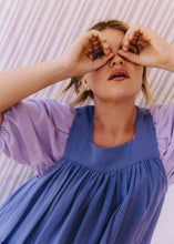 Load image into Gallery viewer, Belle Top - Lavender Gingham