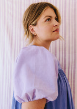 Load image into Gallery viewer, Belle Top - Lavender Gingham