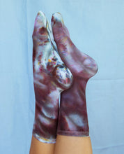 Load image into Gallery viewer, Dust Dye Socks - Spectral Black
