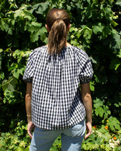 Load image into Gallery viewer, Belle Top - Black and White Check