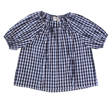 Load image into Gallery viewer, Belle Top - Black and White Check