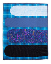 Load image into Gallery viewer, Blue Bar quilt