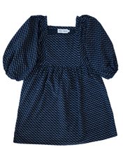 Load image into Gallery viewer, Greta Dress - Black Dot - Final Sale