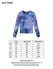 Load image into Gallery viewer, Dust Dye Long Sleeve - Blueberry Season