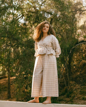 Load image into Gallery viewer, Bloom Pants - Natural Plaid