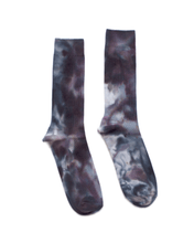 Load image into Gallery viewer, Dust Dye Socks - Spectral Black
