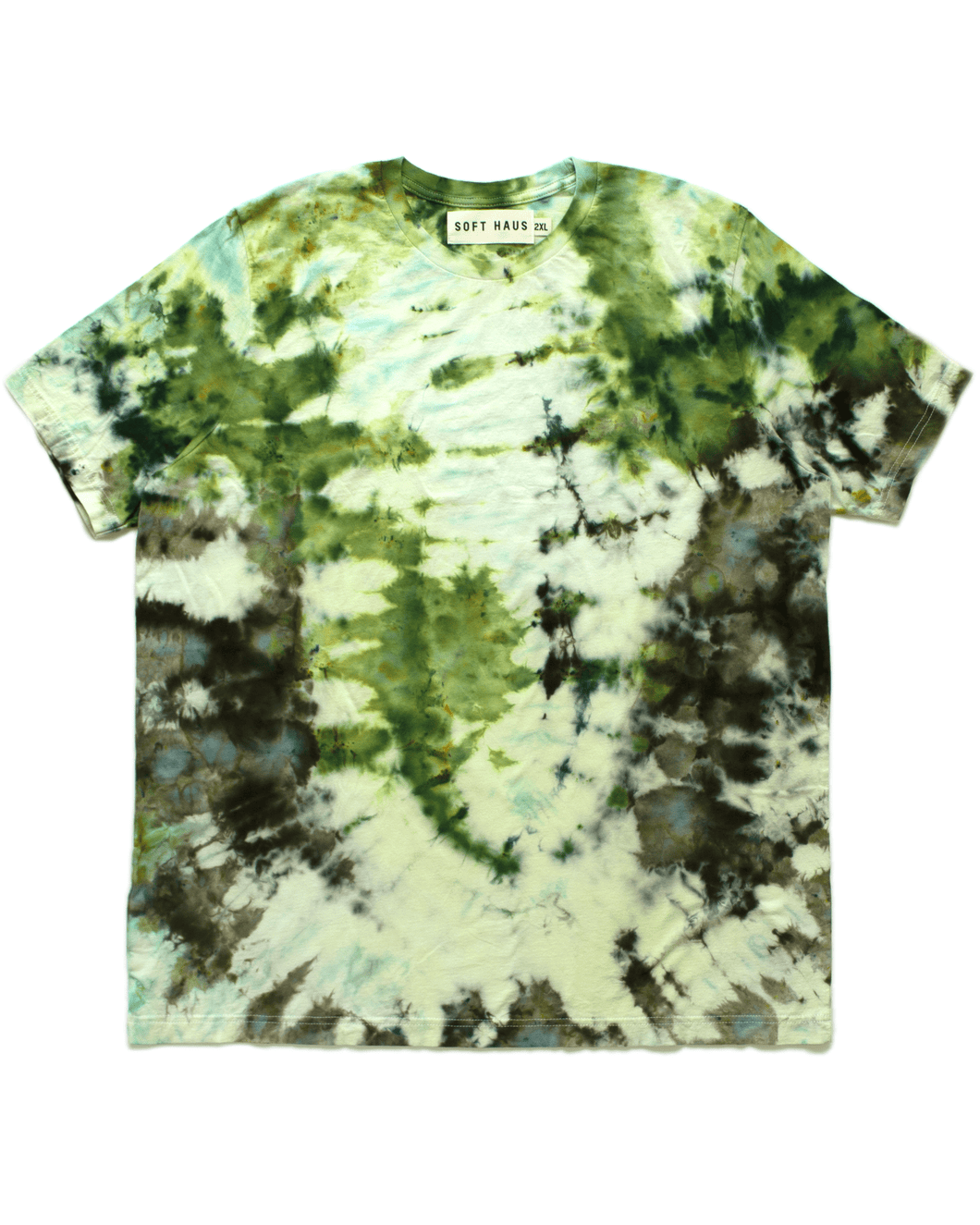 Dust Dye T-Shirt - Herbaceous Green