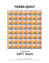 Load image into Gallery viewer, Terra Quilt Pattern (PDF Download)
