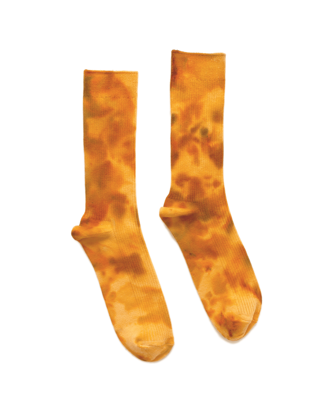 Dust Dye Socks - Turmeric