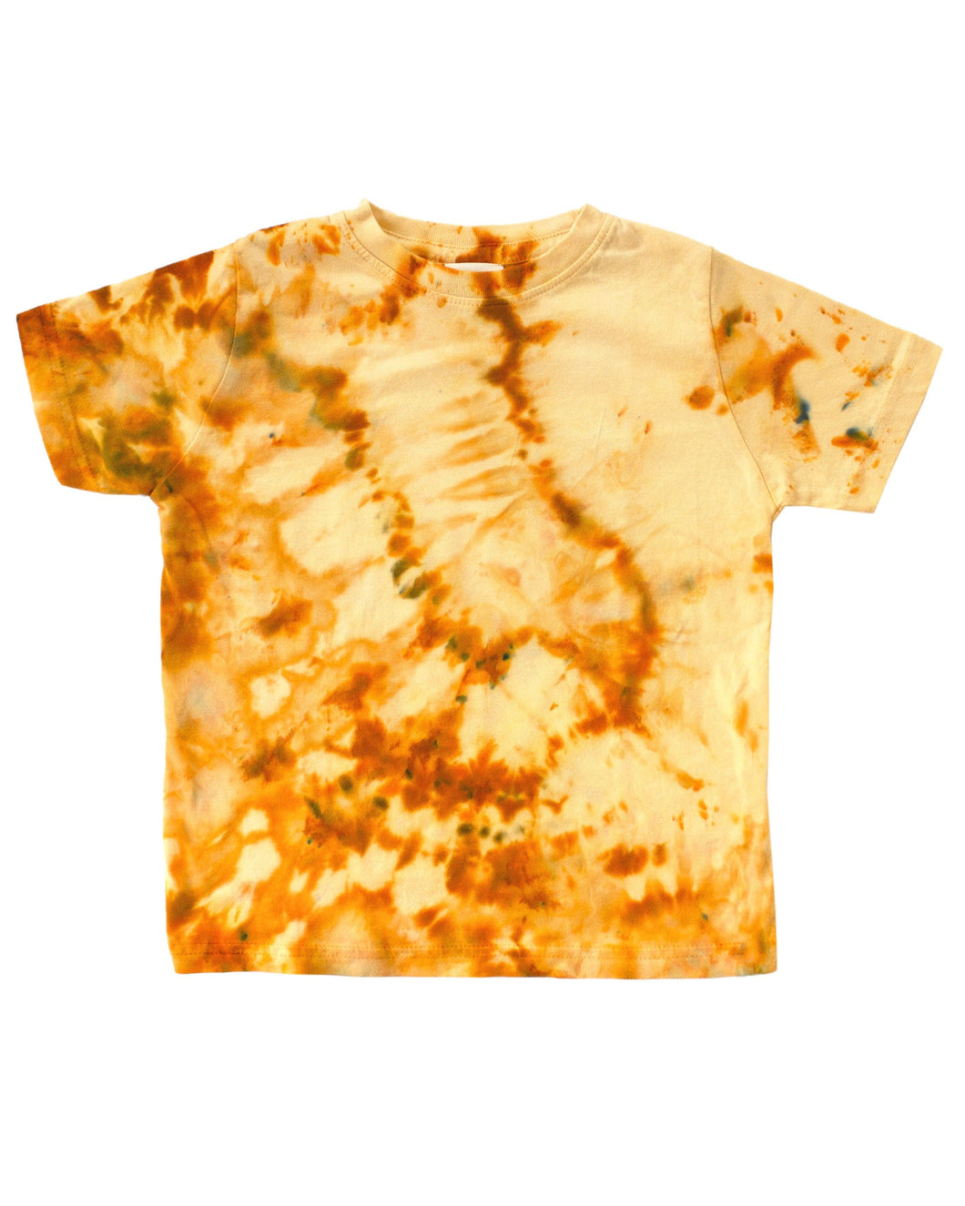 Dust Dye Kids T-Shirt - Turmeric